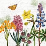 Decoupage Paper Napkins - Spring Flowers