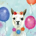 Decoupage Paper Napkins - Party Lama