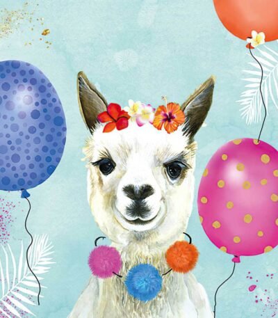 Decoupage Paper Napkins - Party Lama