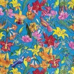 Decoupage Paper Napkins - Paradise Birds Petrol