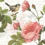 Decoupage Paper Napkins - Bird 12 (4 Sheets)