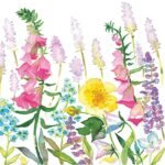 Decoupage Paper Napkins - Gentle Blossom