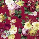 Decoupage Paper Napkins - Vintage Rose Red