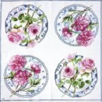 Decoupage Paper Napkins - Rose For Lunch