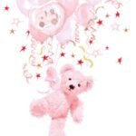 Decoupage Paper Napkins - Teddy Pink