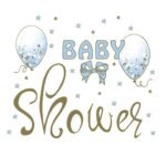 Decoupage Paper Napkins - Baby Shower Blue