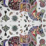 Decoupage Paper Napkins - Dario Linen Grey