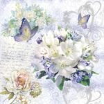 Decoupage Paper Napkins - Flower Love