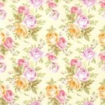 Decoupage Paper Napkins - Pastel Roses Wallpaper