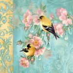 Decoupage Paper Napkins - Scarlett Petrol
