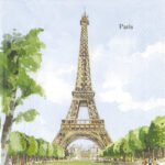 Decoupage Paper Napkins - Paris