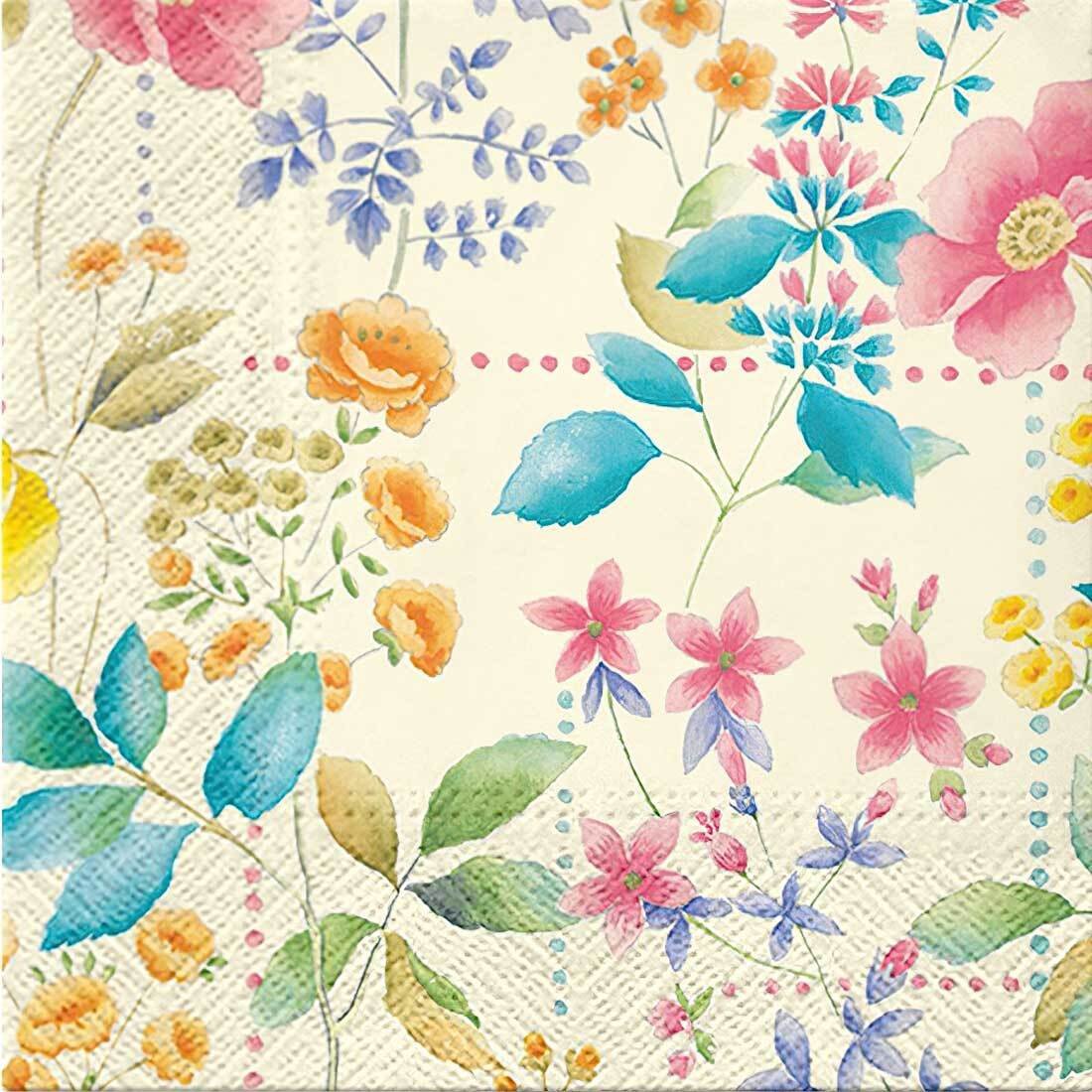 Decoupage Paper Napkins - Wild Meadow - The Tissue Store Decoupage Paper Napkins - Wild Meadow
