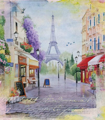 Decoupage Paper Napkins - Quartier Marais En Paris