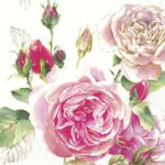 Decoupage Paper Napkins - Tea Rose
