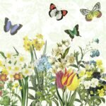Decoupage Paper Napkins - Spring Bloomers