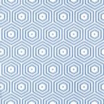 Decoupage Paper Napkins - Geometric Hipster Navy/White