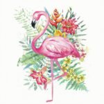 Decoupage Paper Napkins - Tropical Flamingo