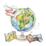 Decoupage Paper Napkins - One World
