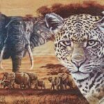 Decoupage Paper Napkins - Safari Collage