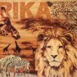 Decoupage Paper Napkins - Africa Collage