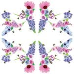 Decoupage Paper Napkins - Hummingbird Fleurettes