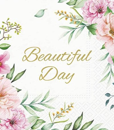 Decoupage Paper Napkins - Special Flowers