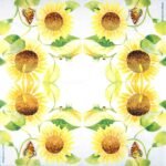 Decoupage Paper Napkins - Sunflowers