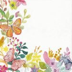 Decoupage Paper Napkins - Watercolor Meadow