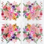 Decoupage Paper Napkins - Flower Bouquet