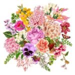 Decoupage Paper Napkins - Flower Bouquet