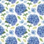 Decoupage Paper Napkins - Rhythmic Hydrangea