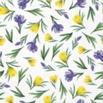Decoupage Paper Napkins - Spring Crocuses