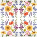Decoupage Paper Napkins - Flowers & Bees