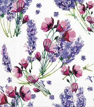 Decoupage Paper Napkins -Fragrant Lavender