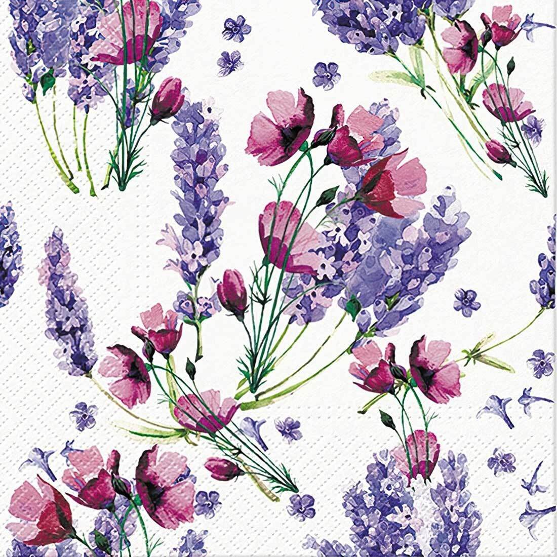 Decoupage Paper Napkins -Fragrant Lavender - The Tissue Store Decoupage Paper Napkins -Fragrant Lavender