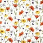Decoupage Paper Napkins - Poppy Meadow