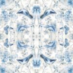 Decoupage Paper Napkins - Lani Cream Blue