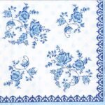 Decoupage Paper Napkins - Frisian Blue