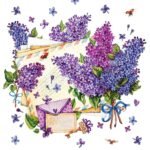 Decoupage Paper Napkins - Lettre De Printemps