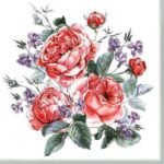 Decoupage Paper Napkins - English Painted Roses