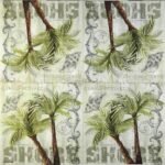Decoupage Paper Napkins - Palm Trees