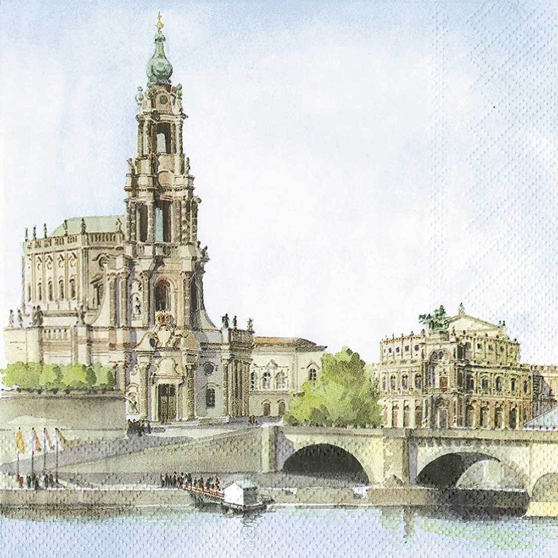 Decoupage Paper Napkins - Dresden - The Tissue Store Decoupage Paper Napkins - Dresden