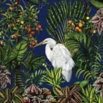 Decoupage Paper Napkins - Egret Island