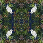 Decoupage Paper Napkins - Egret Island