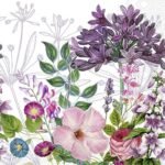 Decoupage Paper Napkins - Andrea Light Lilac