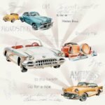 Decoupage Paper Napkins - Cars