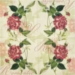 Decoupage Paper Napkins - Classic Rose