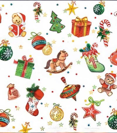 Decoupage Paper Napkins - Tree Decorations