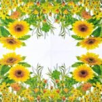 Decoupage Paper Napkins - Yellow Meadow