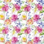 Decoupage Paper Napkins - Orchid With Peony